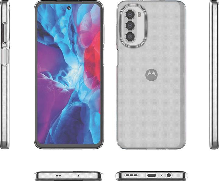 Produktbild Hurtel Ultra Clear 0.5mm case for Motorola Moto G82 5G / Moto G52 thin cover transparent (Motorola Moto G82 5G, Motorola Moto G52)