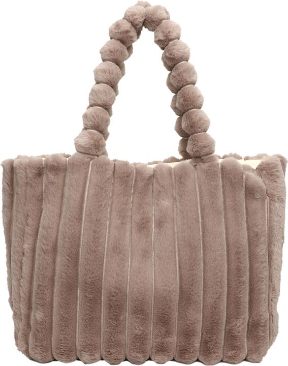 Immagine prodotto Only-Bags.Store Borsa tote in felpa, borsa a tracolla leggera e capiente, borsa versatile in tinta unita per i