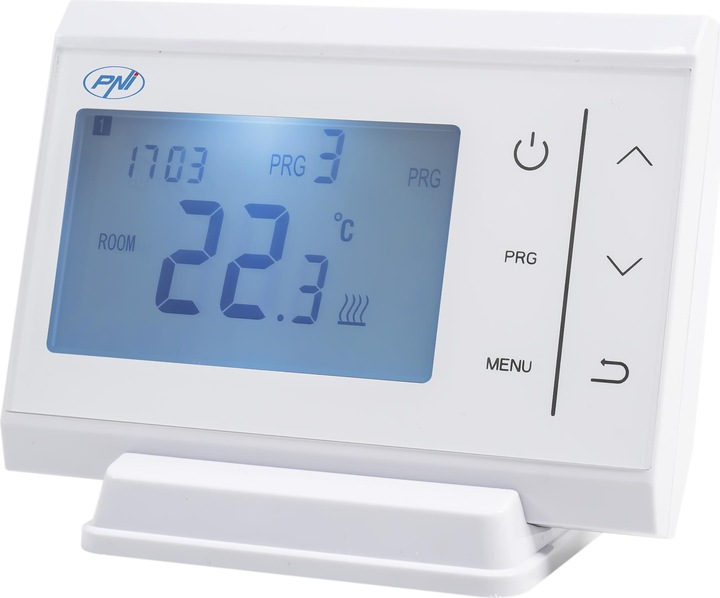 Immagine prodotto PNI CT60 termostato via radio per sistemi di riscaldamento, display illuminato, programmi giornalieri