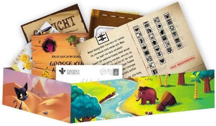 Image du produit Asmodée Unlock! Kids : Histoires du passé, jeu de réflexion, pour 1-4 joueurs, dès 6 ans (Allemand)