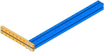 Actual product image Makeblock Beam2424-312 (Structural elements)