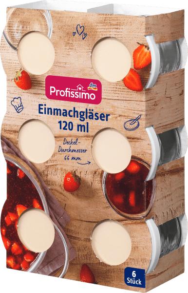 Produktbild dm Profissimo Einmachgläser (6 Stk., 0.12 l)
