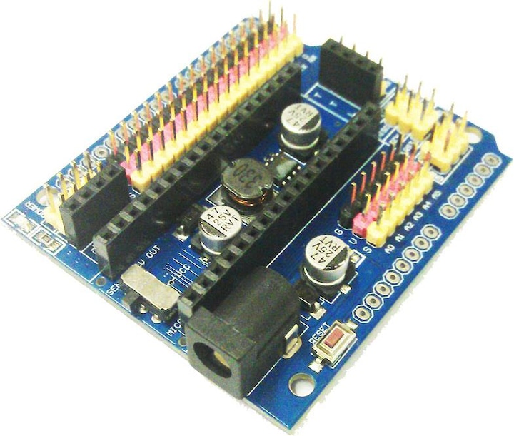 Actual product image Deek-Robot DK Micro Sensor Shield V1.0 (Shield)