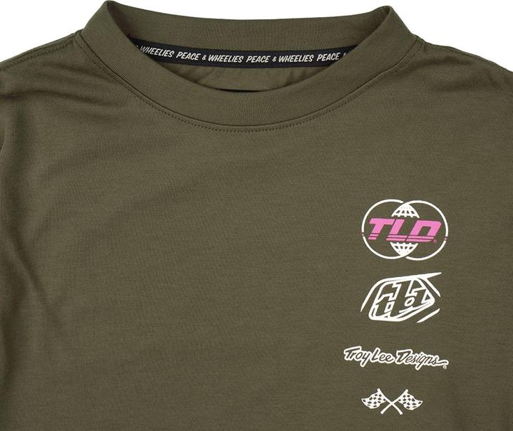 Image du produit Troy Lee Designs Skyline Ride LS Tee, Worldwide, caper, youth L (L)