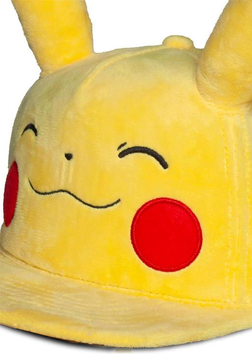 Actual product image Difuzed Pokemon Snapback Cap Smiling Pikachu (One size)