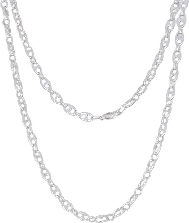 Produktbild Luxxos Bohnenkette 5,00 mm aus 925 Sterling Silber (925 Sterling Silber, 70 cm)