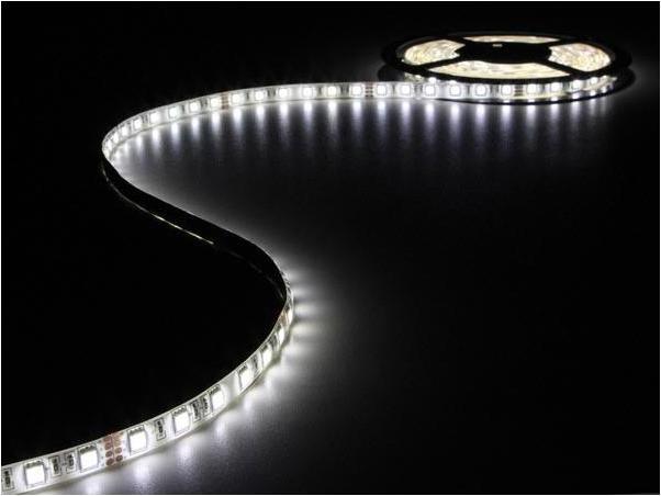 Produktbild Velleman FLEXIBLER LED-STREIFEN - NEUTRALWEIss - 300 LEDs - 5 m - 24 V (Neutralweiss, 500 cm, Indoor)