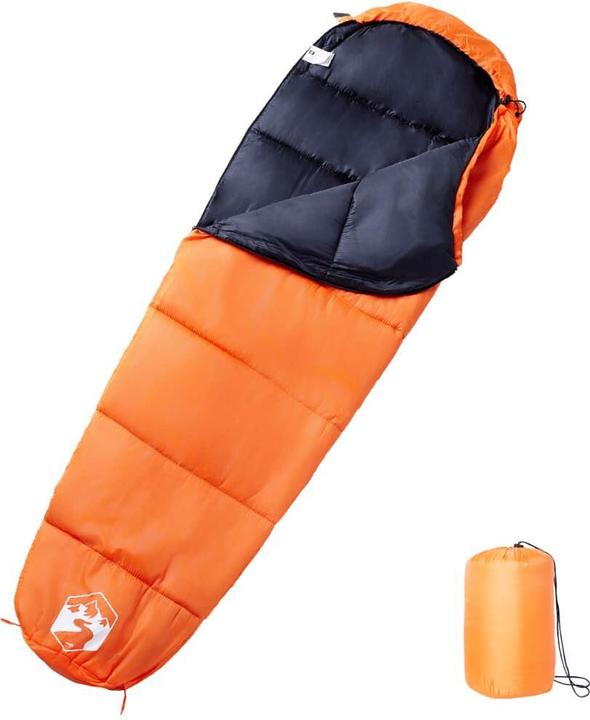 Orange und Schwarz