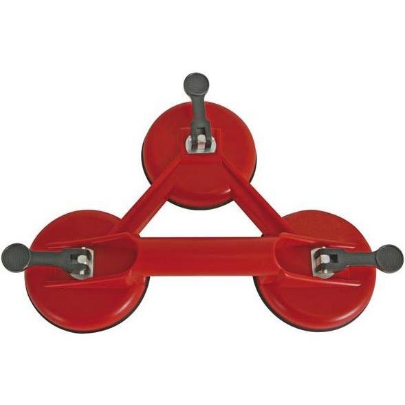 Velleman, Transportwagen, DREIFACHER GUMMISAUGER - max. 100 kg (100 kg)