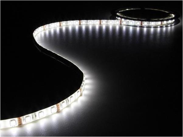 Produktbild Velleman FLEXIBLER LED-STREIFEN - NEUTRALWEIss - 300 LEDs - 5 m - 12 V (Neutralweiss, 500 cm, Indoor)