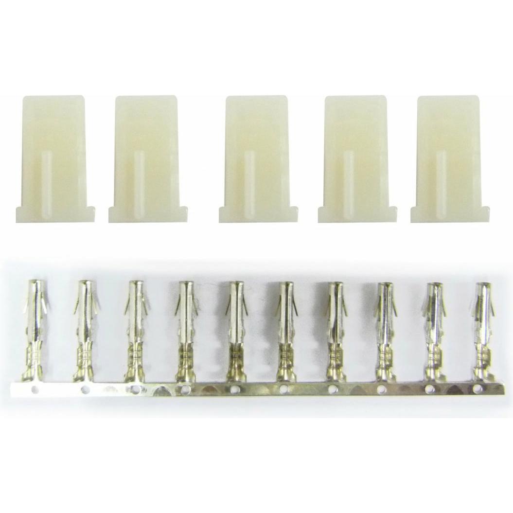 Jamara AMP Buchse Standard weiss VE 100