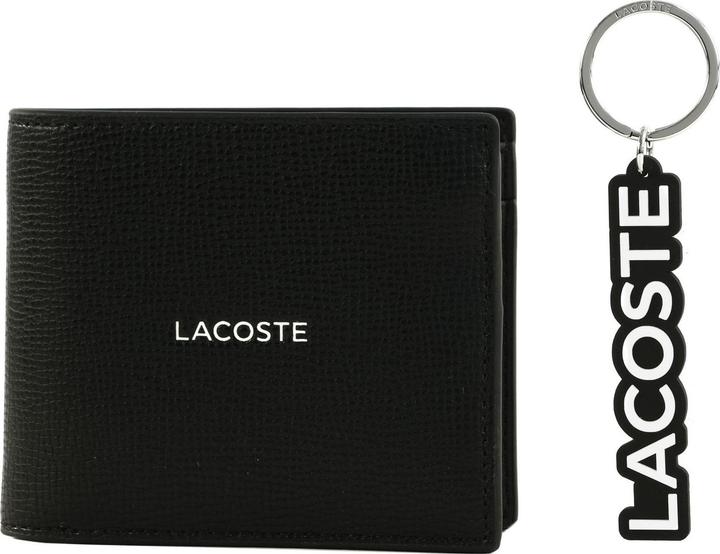 Actual product image Lacoste Ossian Textured M Billfold Key Ring Box