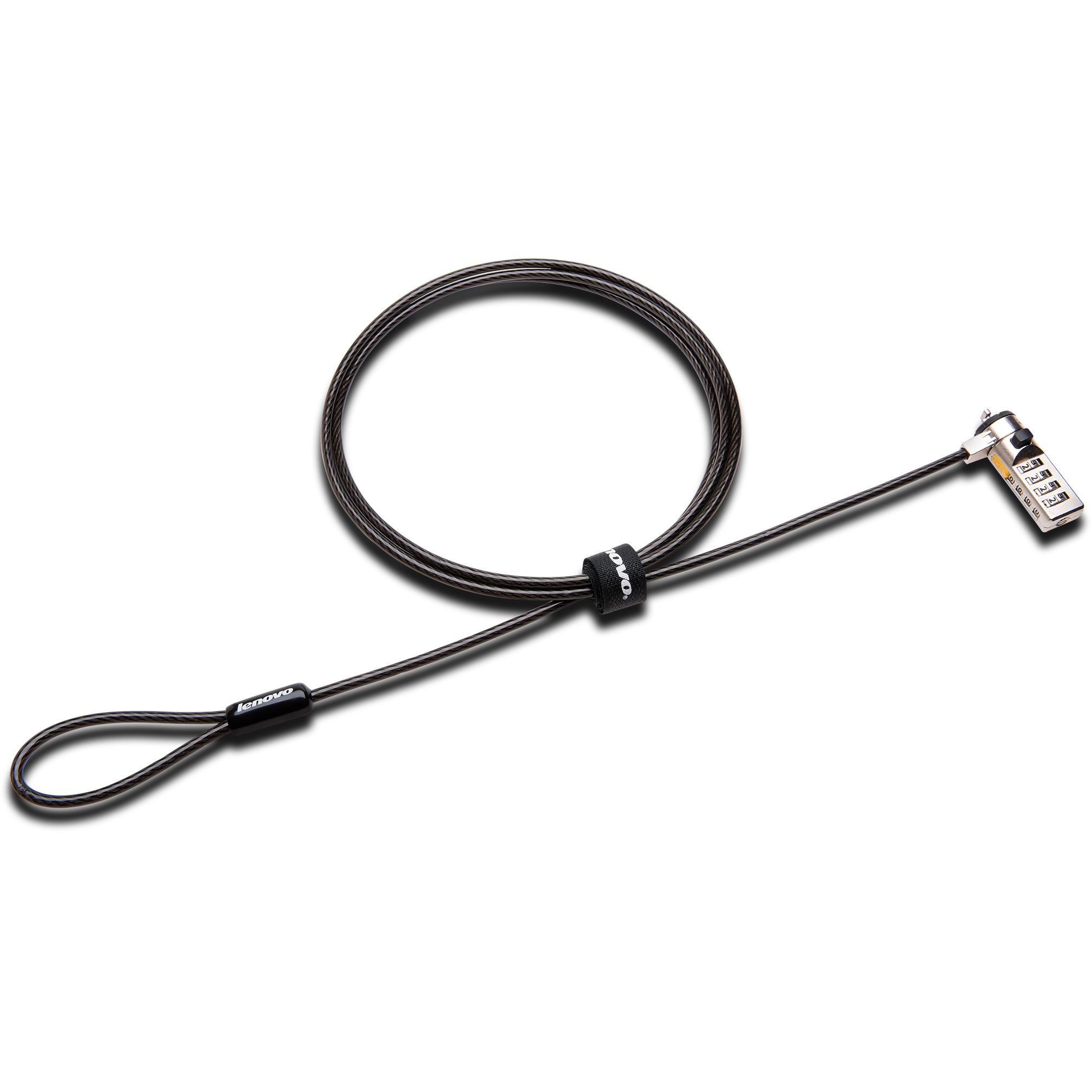 Lenovo Kabelverriegelung, Notebook Security, Schwarz