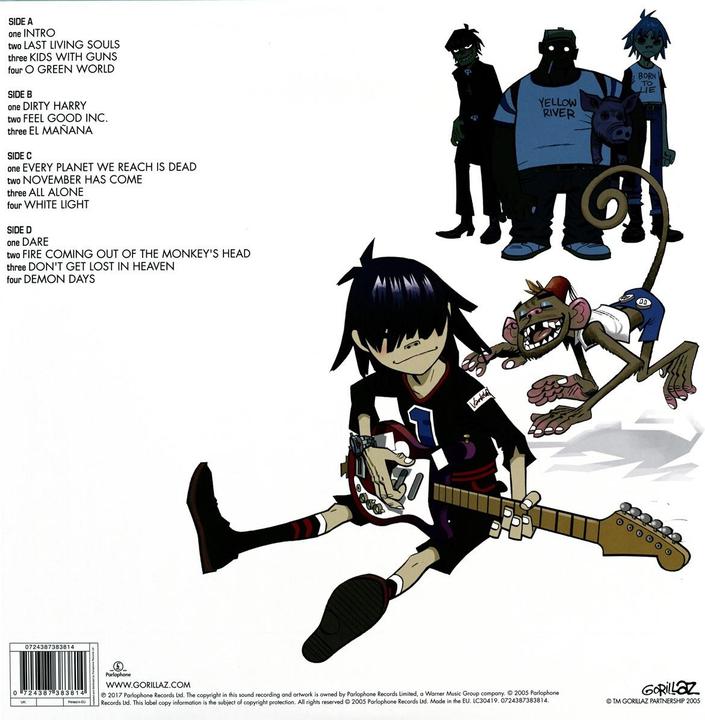 Produktbild Demon Days (Gorillaz, 2018)