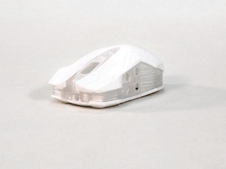 Actual product image Raise3D PMRA-1010-003 Premium PC Filament PC (polycarbonate) 1.75 mm 1000 g Tran (Carbon, 1.75 mm, 1000 g, Transparent)