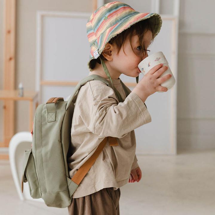 Immagine prodotto Elodie x CLARA HALLENCREUTZ - Cappello da sole reversibile Rainbow Trails