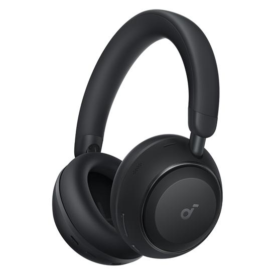 Soundcore Bis Zu 70h Wiedergabezeit, 4-Phasen Geräuschreduzierung, Hi-Res Audio Space 2 Black (Anc, 70 h, Kabelgebunden, Kabellos), Kopfhörer,