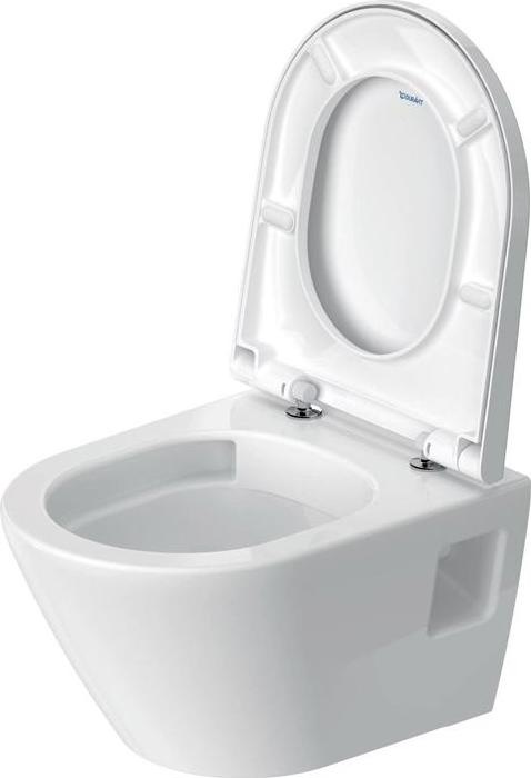 Immagine prodotto Duravit Set di WC sospesi D-NEO Compact washdown rimless con sedile WC bianco
