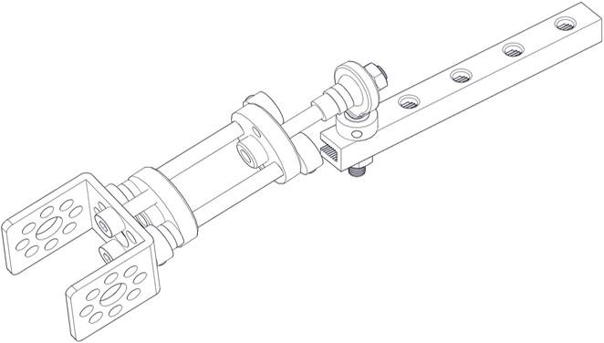 Image du produit Makeblock Support d'extrémité de tige mâle (éléments structurels, Boulons filetés)