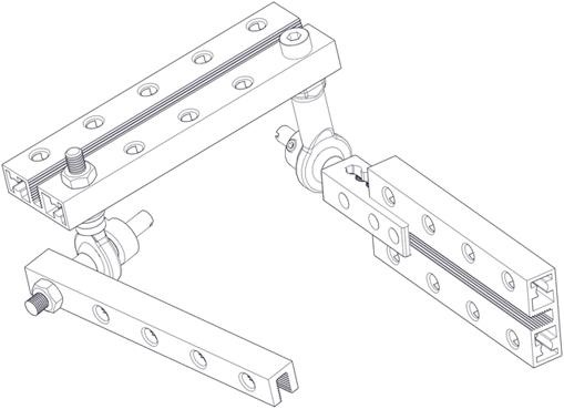Image du produit Makeblock Support d'extrémité de tige mâle (éléments structurels, Boulons filetés)