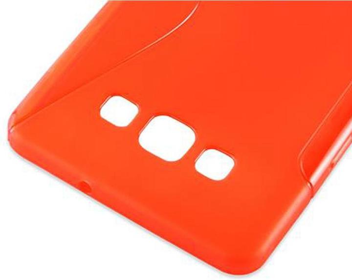 Actual product image Cadorabo TPU S-Line Cover (Samsung Galaxy A7)
