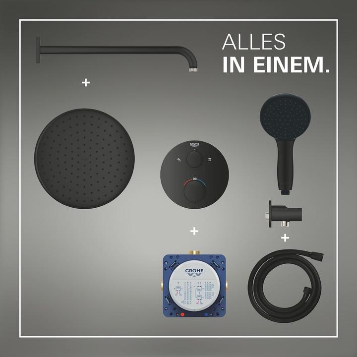 Image du produit Grohe Precision Thermostat Unterputz-Duschsystem mit Vitalio Start 250 Kopfbrause und Vitalio Start 110 Ha