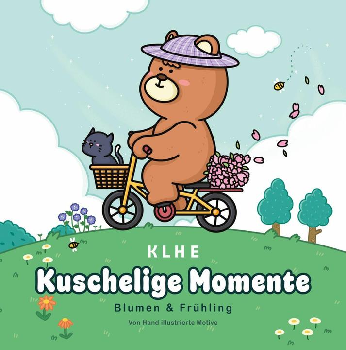 Produktbild Kuschelige Momente Blumen & Frühling Ausmalbuch