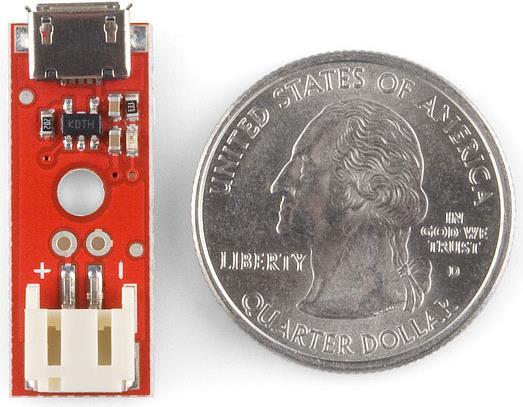 Actual product image SparkFun LiPo Charger Basic Micro-USB