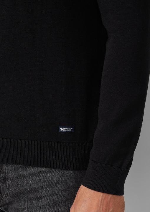 Produktbild s.Oliver Strickpullover Rollkragenpullover aus reiner Baumwolle (M)