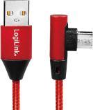 Image du produit LogiLink USB A – USB MicroB (1 m, USB 2.0)