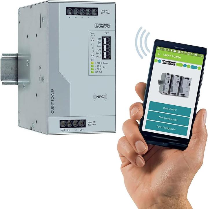 Produktbild Phoenix Contact Diodenmodul, DIN-Schiene,12-24 Vdc, 40 A