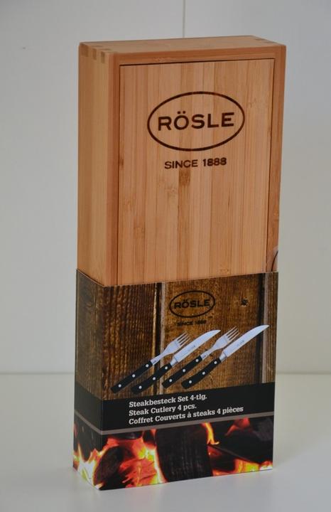 Produktbild Rösle Steakbesteck (4 Stück, Besteck Set)