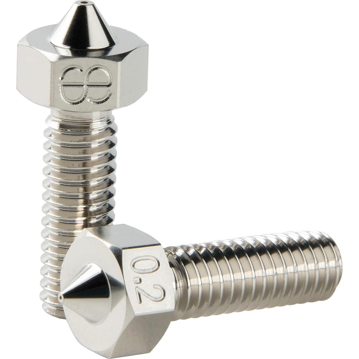 Dropeffect XG M4 Threaded Plated Copper Nozzle 0.2/1.75mm, 3D Drucker Zubehör
