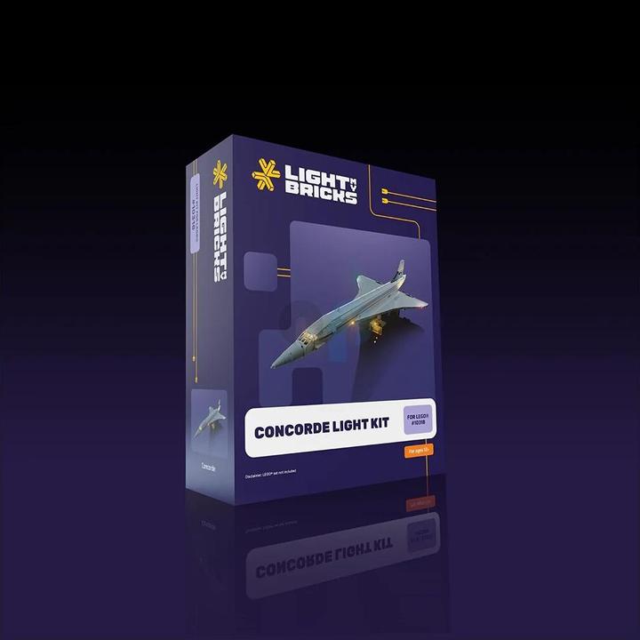Produktbild Light my bricks LMB 2.0 LED Licht Set für LEGO 10318 Concorde