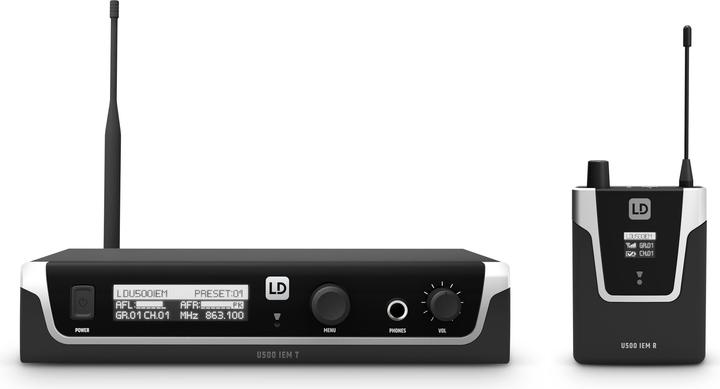 Produktbild LD Systems U508 IEM In-Ear Monitoring-System (In-Ear System)