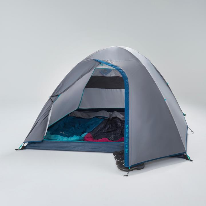 Actual product image Quechua MH100 - 3P (Dome tent, 4.60 kg, 3 persons)