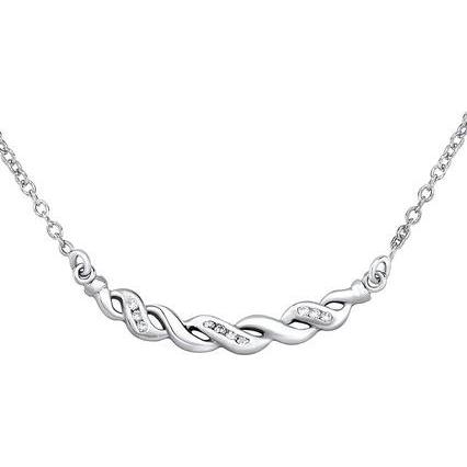Silvego, Halsschmuck, Silver necklacePEN with zircons ZTJ41031