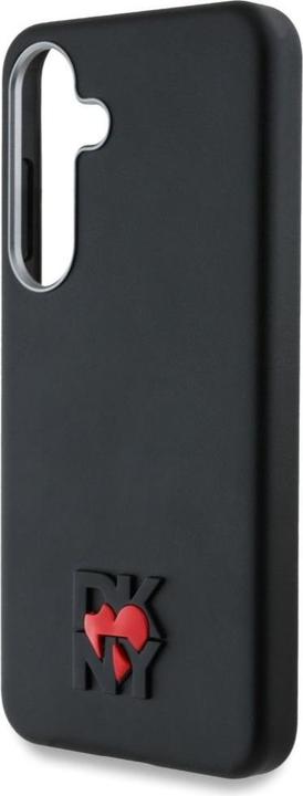 Produktbild DKNY Leather Heart of NY Case for Samsung Galaxy S25 - Black (Samsung Galaxy S25)