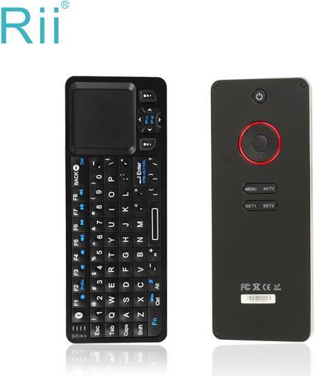 Produktbild Rii Mini i6 Bluetooth Tastatur mit IR-Fernbedienung (Fernbedienung)