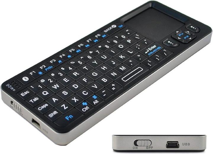 Produktbild Rii Mini i6 Bluetooth Tastatur mit IR-Fernbedienung (Fernbedienung)