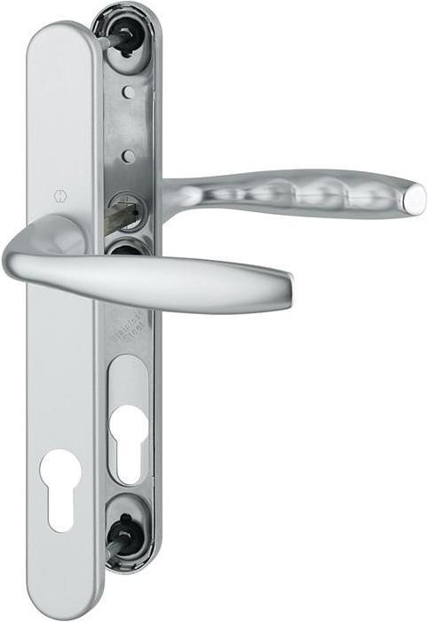 Actual product image Hoppe Profile set New York 1810/3346 aluminium F1 PZ for door thickness 57-62 mm (Door handle)