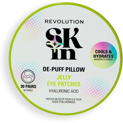 Image du produit I Heart Revolution Revolution Skin De-Puff Pillow Eye Patches Hydrogel with Hyaluronic Acid (Patchs pour les yeux)