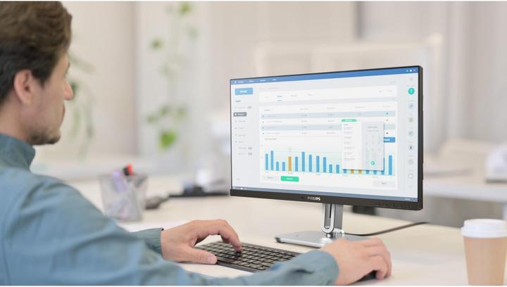 Produktbild Philips 24B2G5301 - 24 Zoll Full HD Mon (1920 x 1080 Pixel, 23.80")