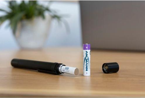 Actual product image Ansmann LR03 USB-C Micro (AAA) rechargeable battery Li-Ion 500 mAh 1.5 V 4 pcs. (4 pcs., AAA, 400 mAh)