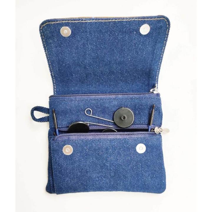 Actual product image Knitpro Set of interchangeable circular knitting needles Indigo Wood Short