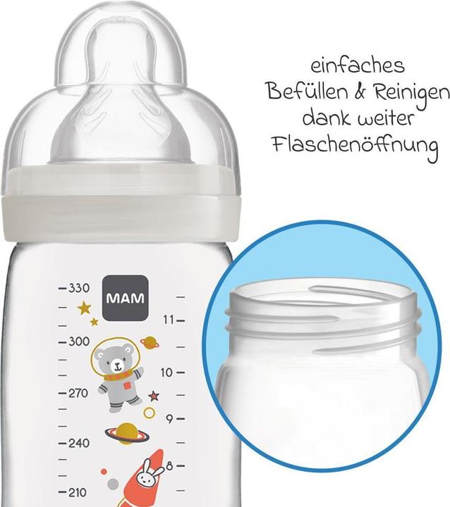 Actual product image MAM Easy Active 330 ml, 4+ months, 2 pcs, space (330 ml)