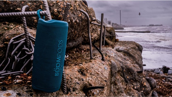 Actual product image Boompods Beachboom 12 Blue (40 h, Rechargeable battery operated)
