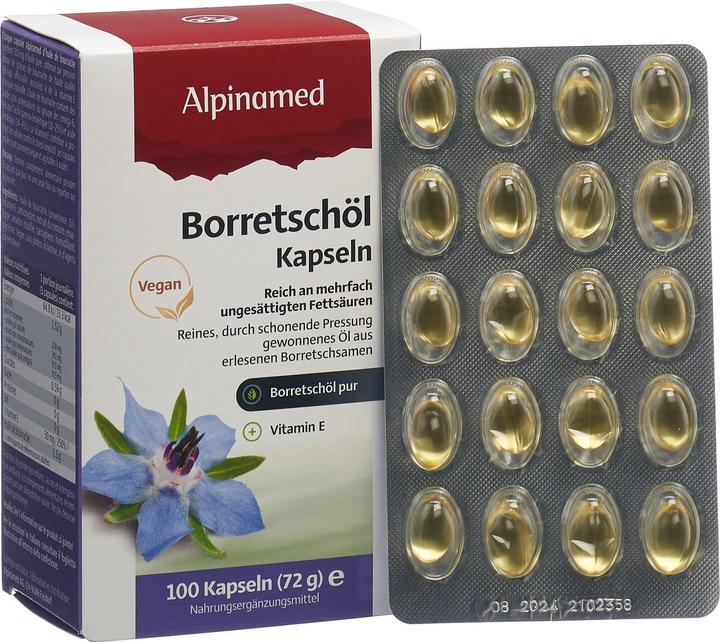 Produktbild Alpinamed Borretschöl (100 Stück, Kapseln, 90 g)