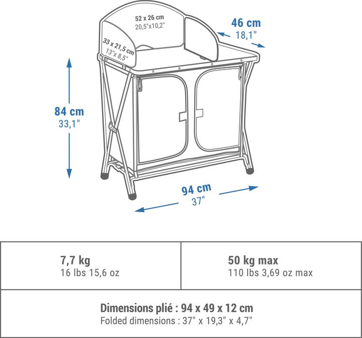 Produktbild Quechua Fold