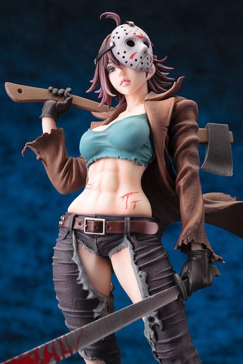 Actual product image Kotobukiya Freddy vs. Jason Bishoujo PVC Statue 1/7 Jason Voorhees 2nd Edition 24 cm